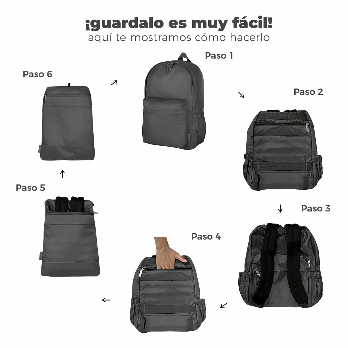 Morral Urbano Citybags Ultra Brillante Gold - miniatura 7