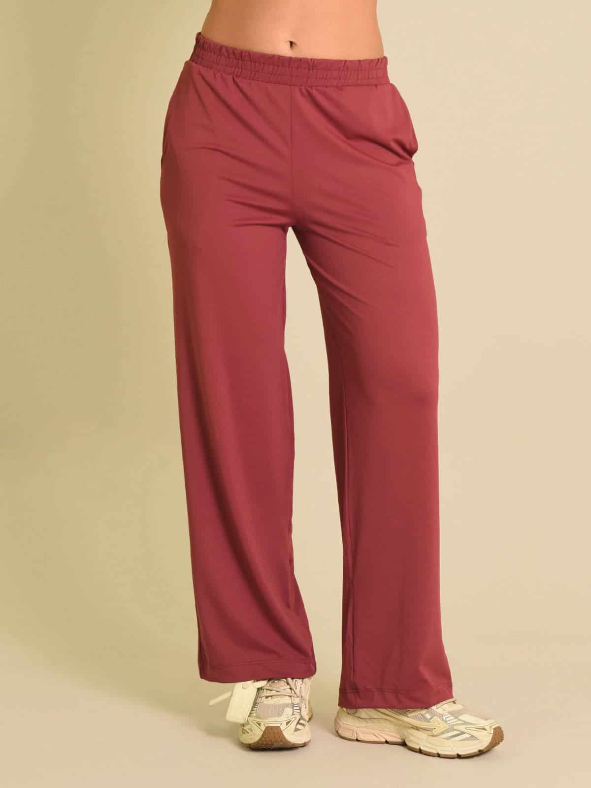 Sahay pantalon ibiza vino - miniatura 1