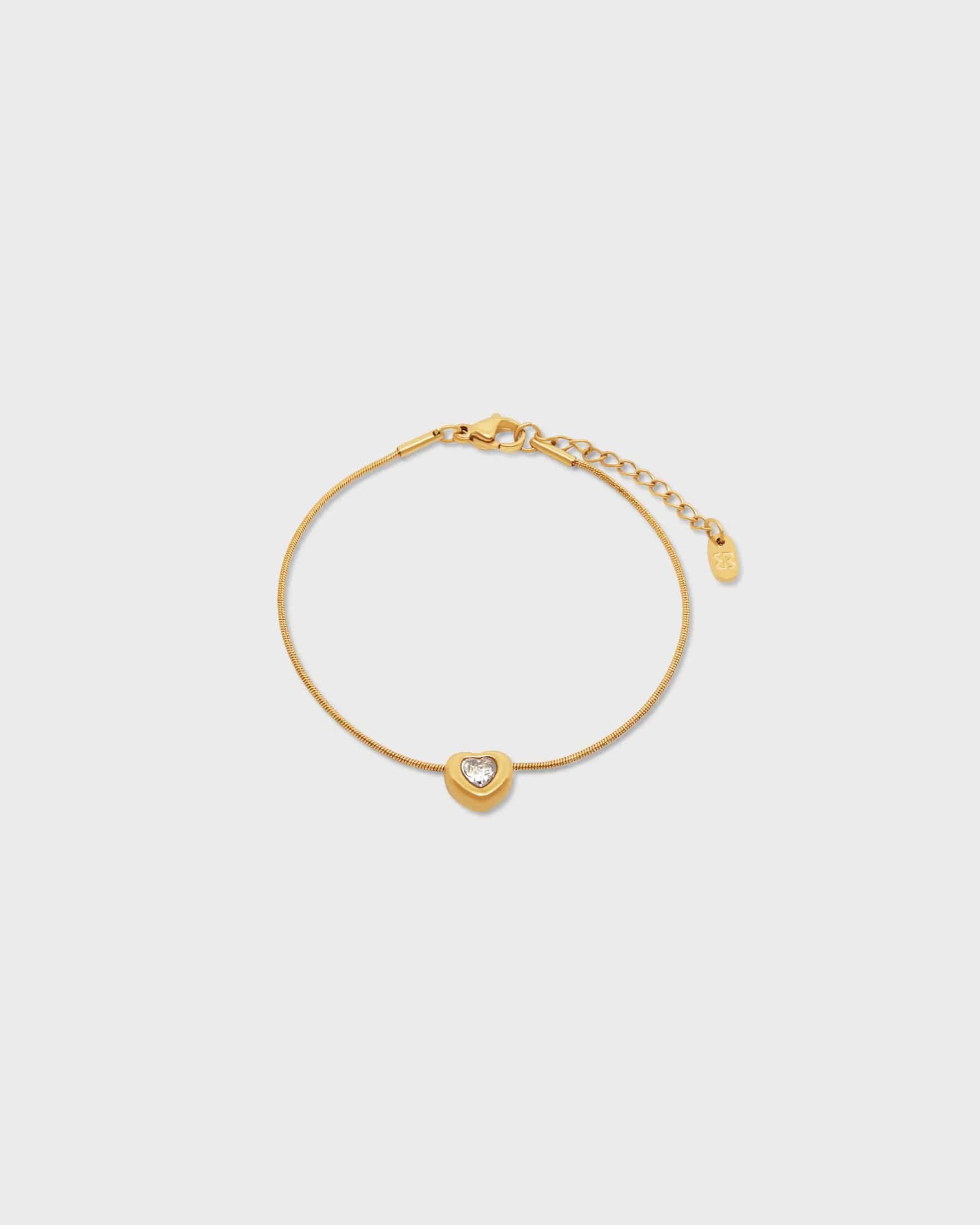 Pulsera Corazón Cristal Tinny - miniatura 1