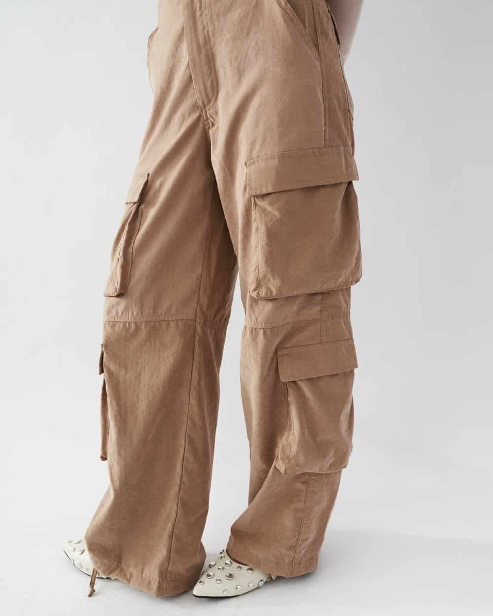 COFFEE PARACHUTE PANTS - miniatura 1