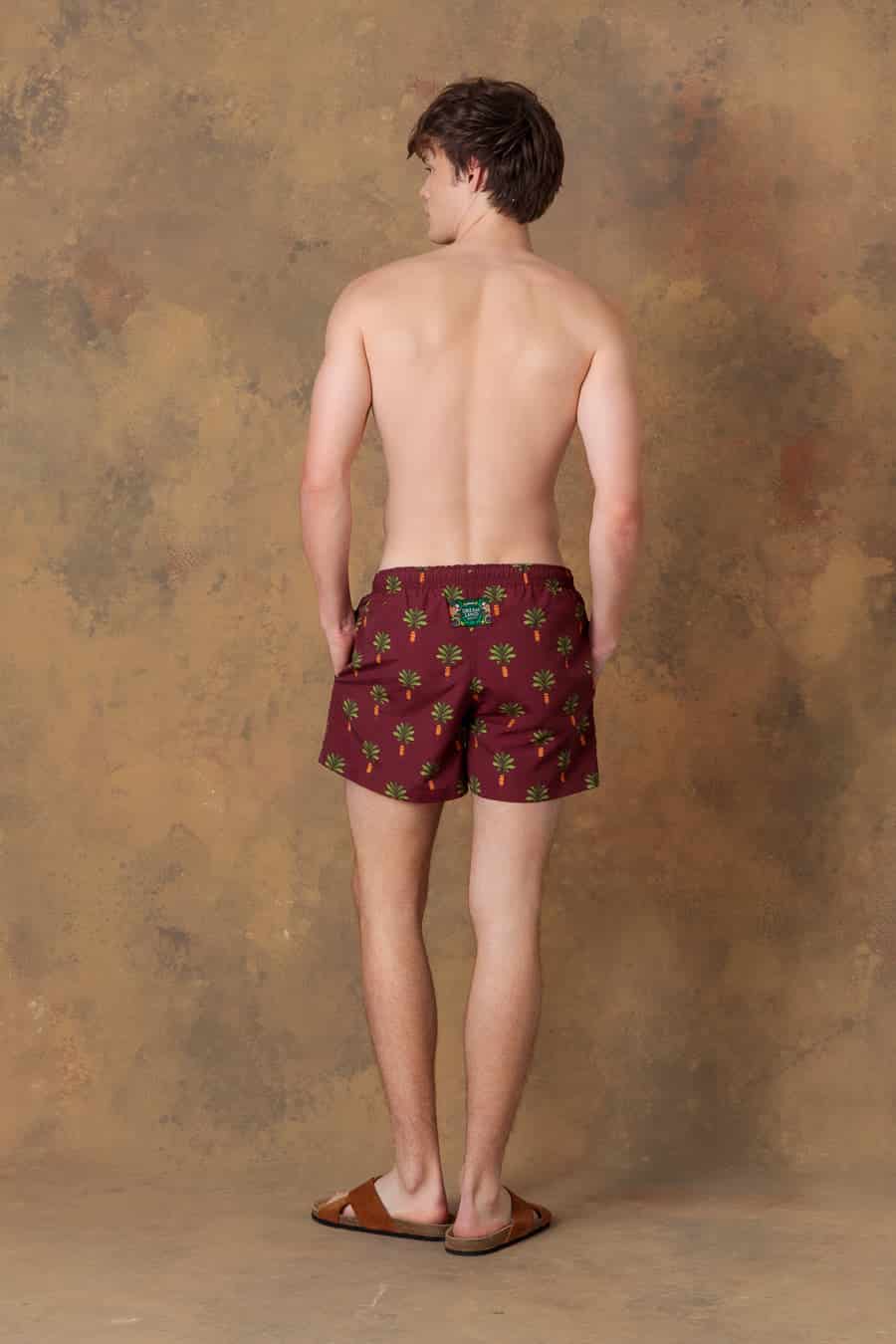 Men's swim trunk orfeo granate - miniatura 6