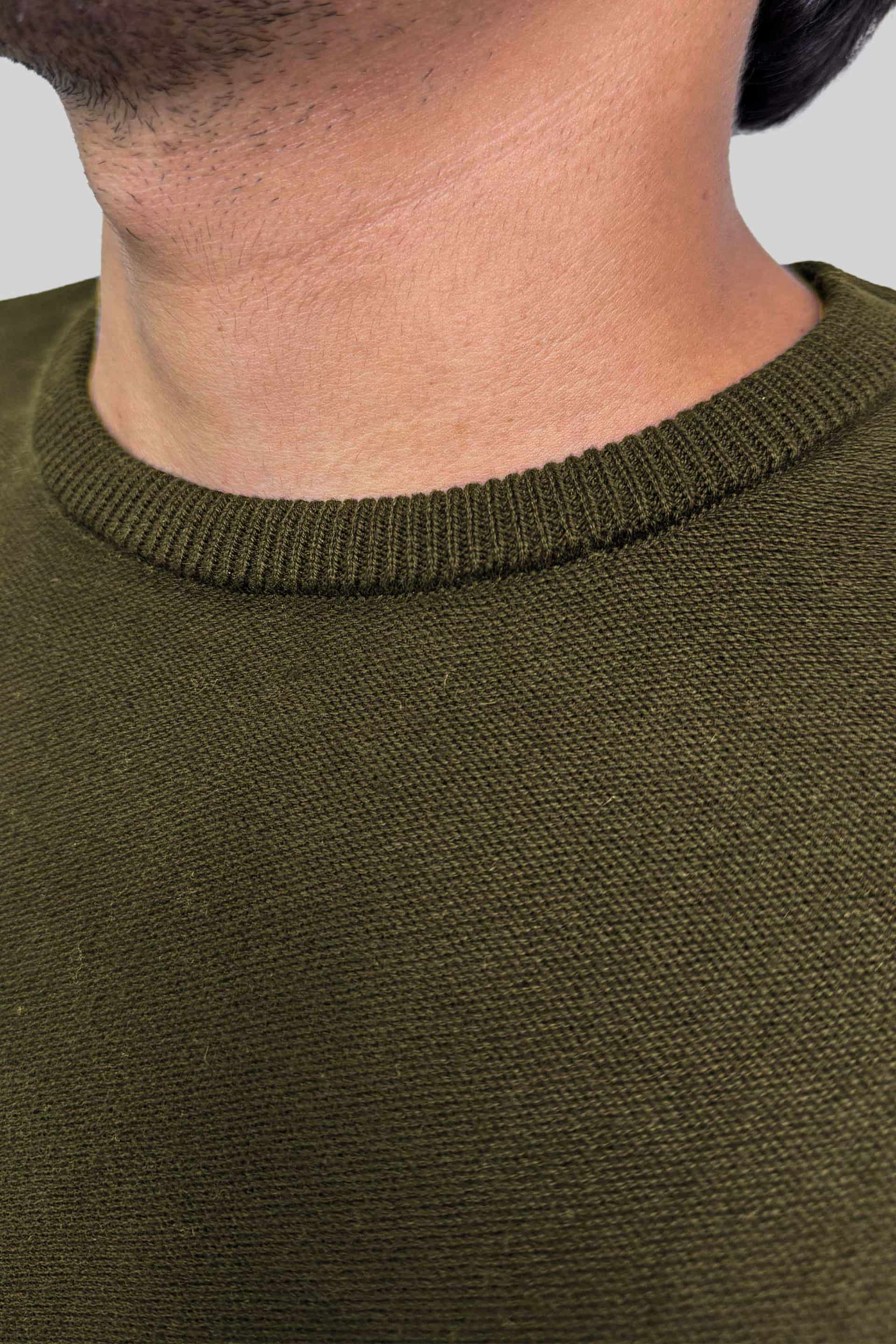 CREW NECK TEJIDA MILITAR - miniatura 2