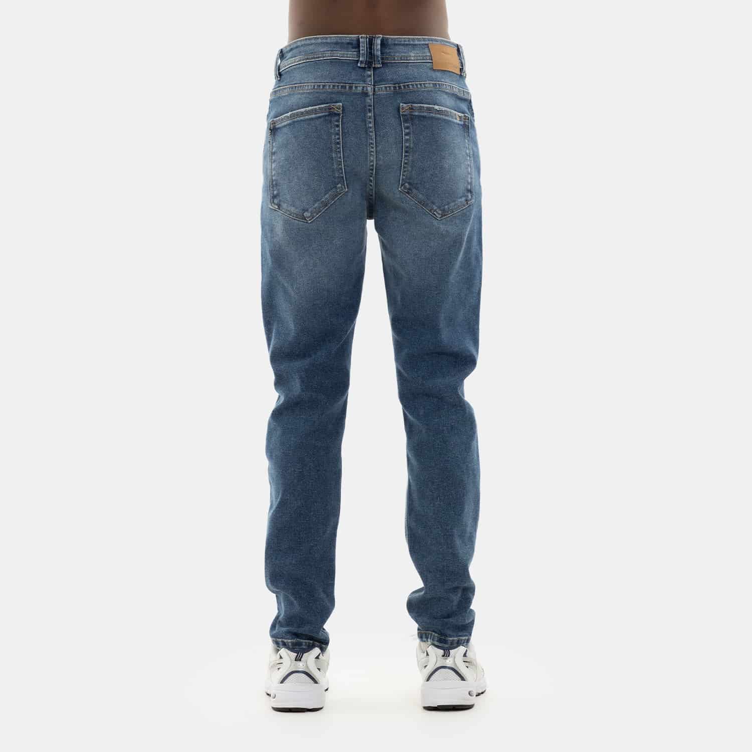 Skinny Fit Jeans Dark Blue - miniatura 4