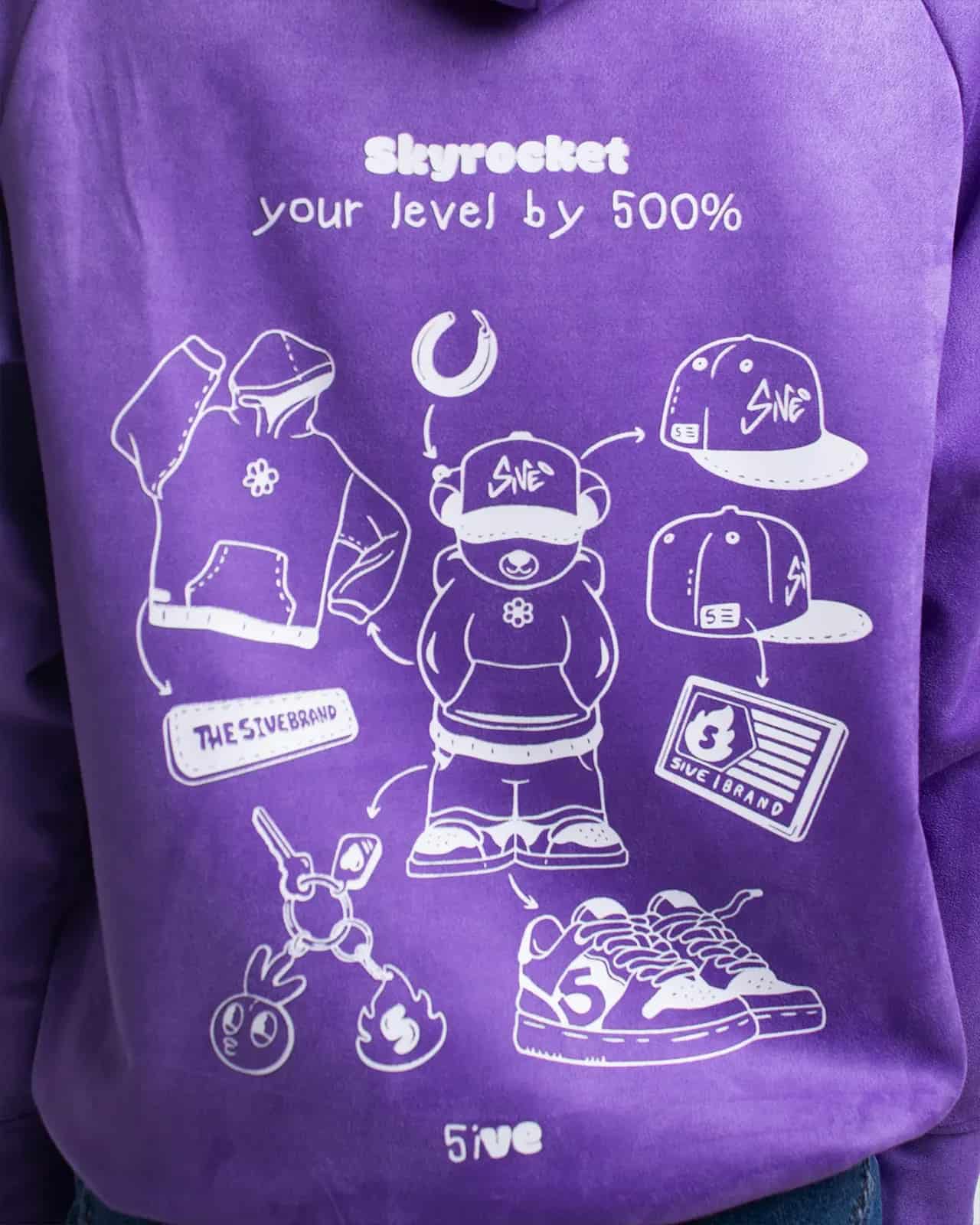 500% Skyrocket Hoodie - miniatura 3