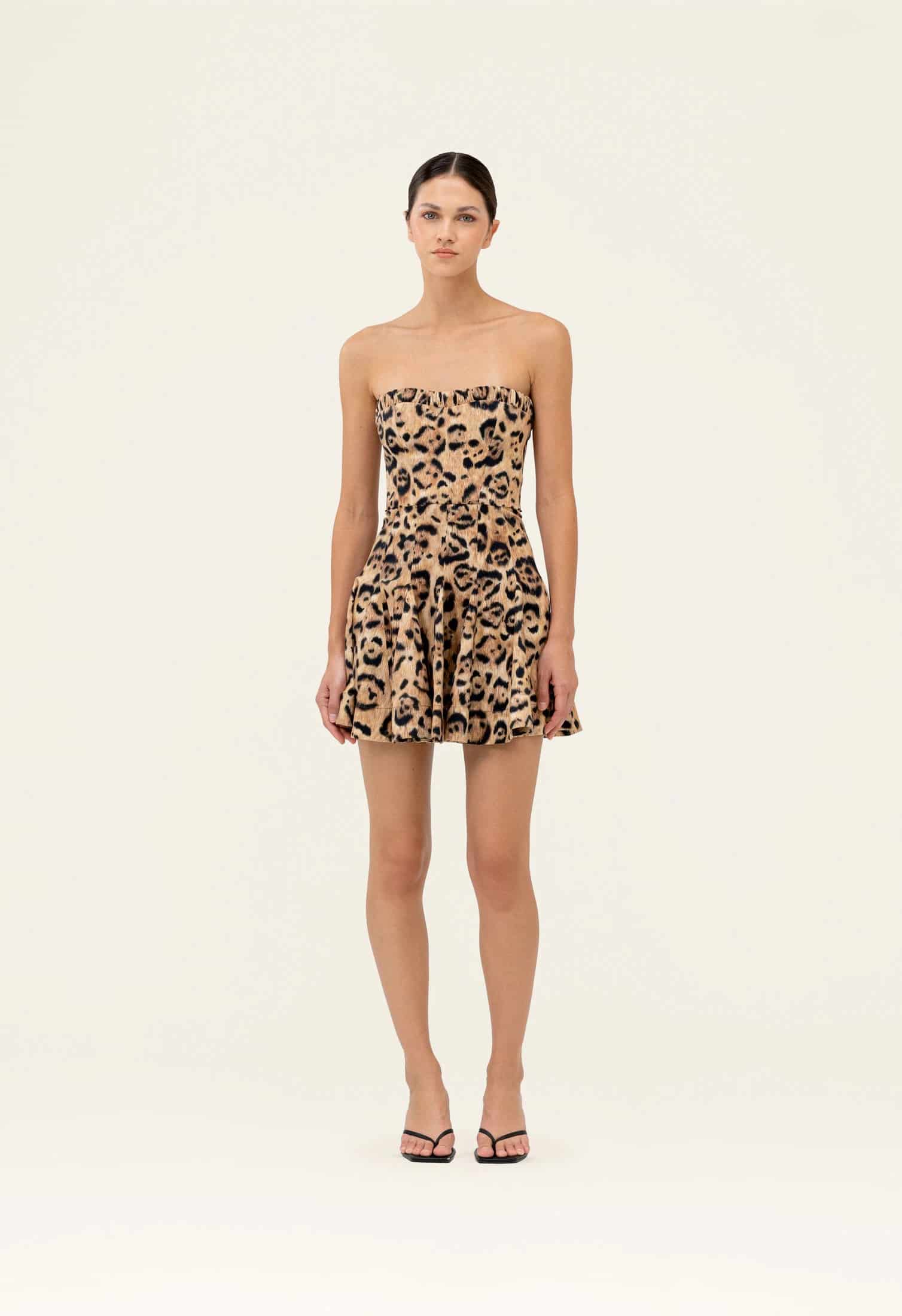 Caudal Jaguar Mini Dress - miniatura 1