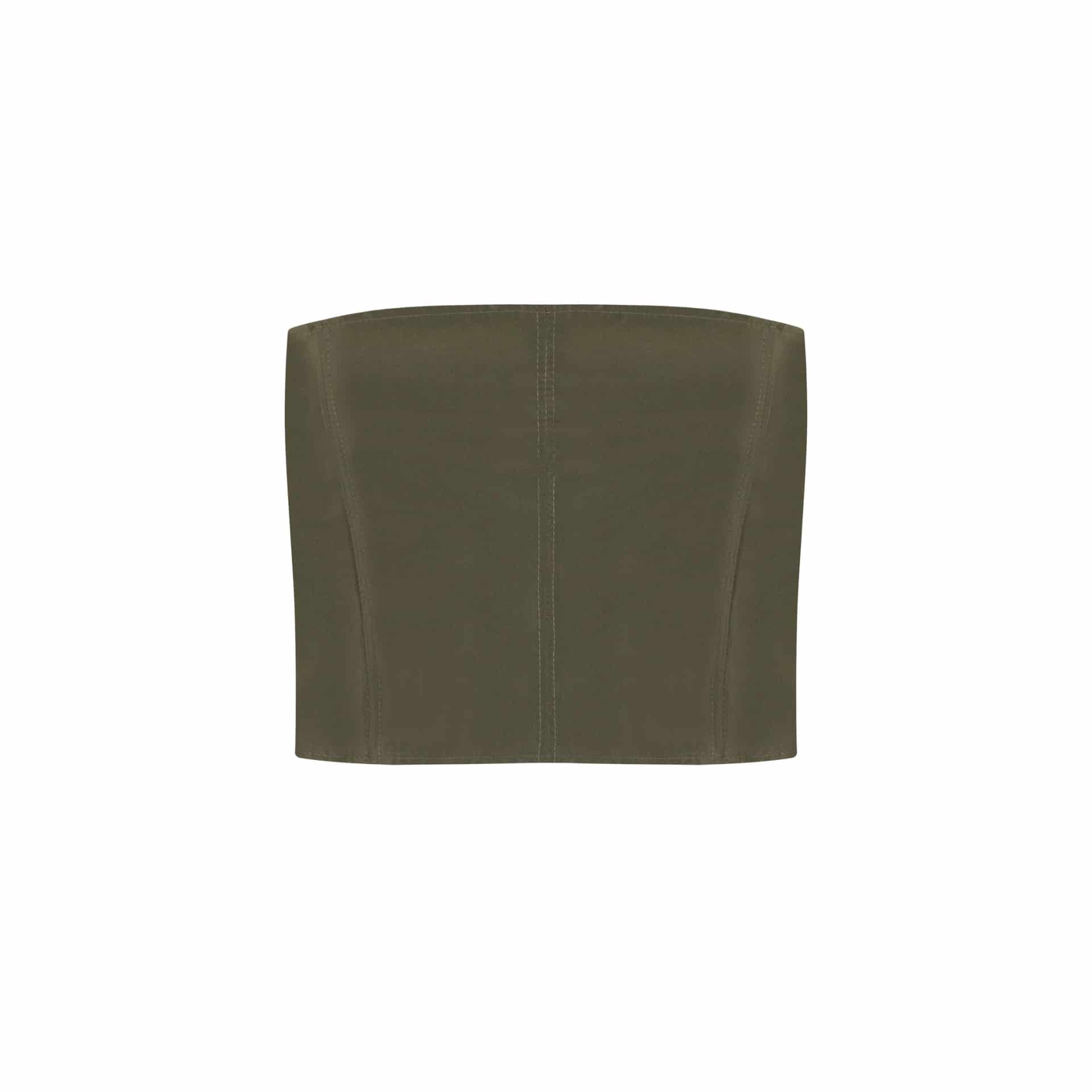 TAFFETA CORSET TOP - miniatura 5