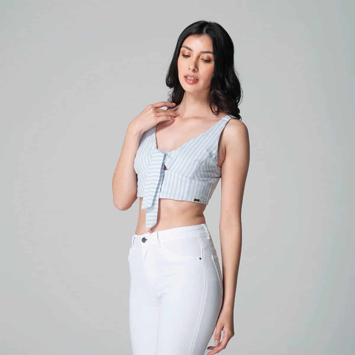 Blusa Crop Top Slim Handle - miniatura 3