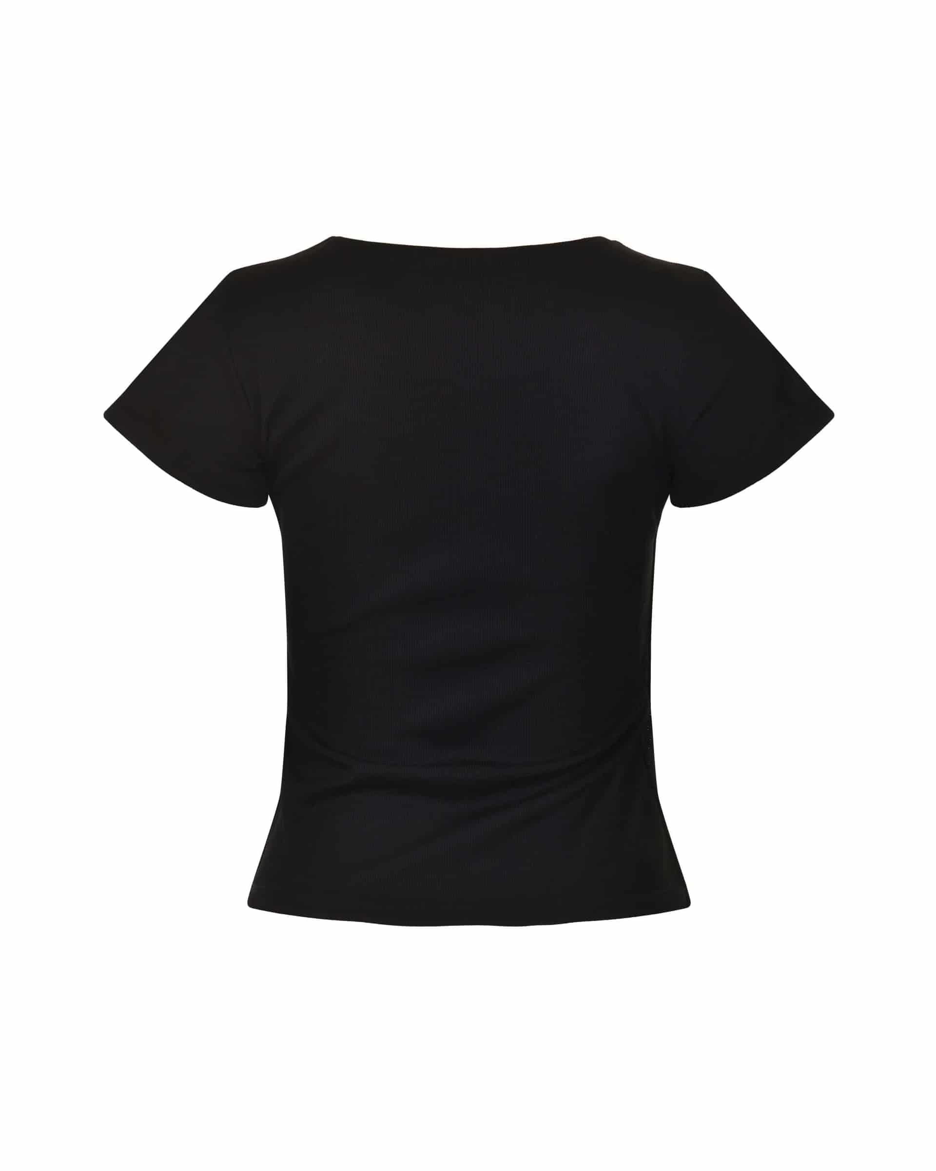 Black rib Top - miniatura 2