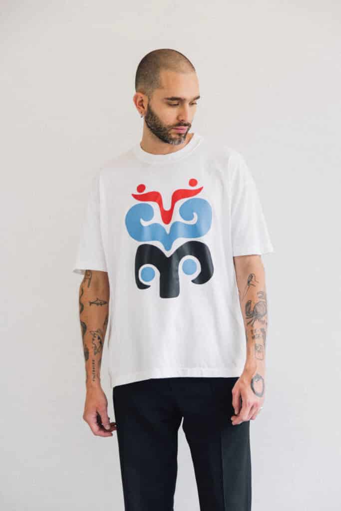T-shirt Oversize Flor-Mariposa - miniatura 4