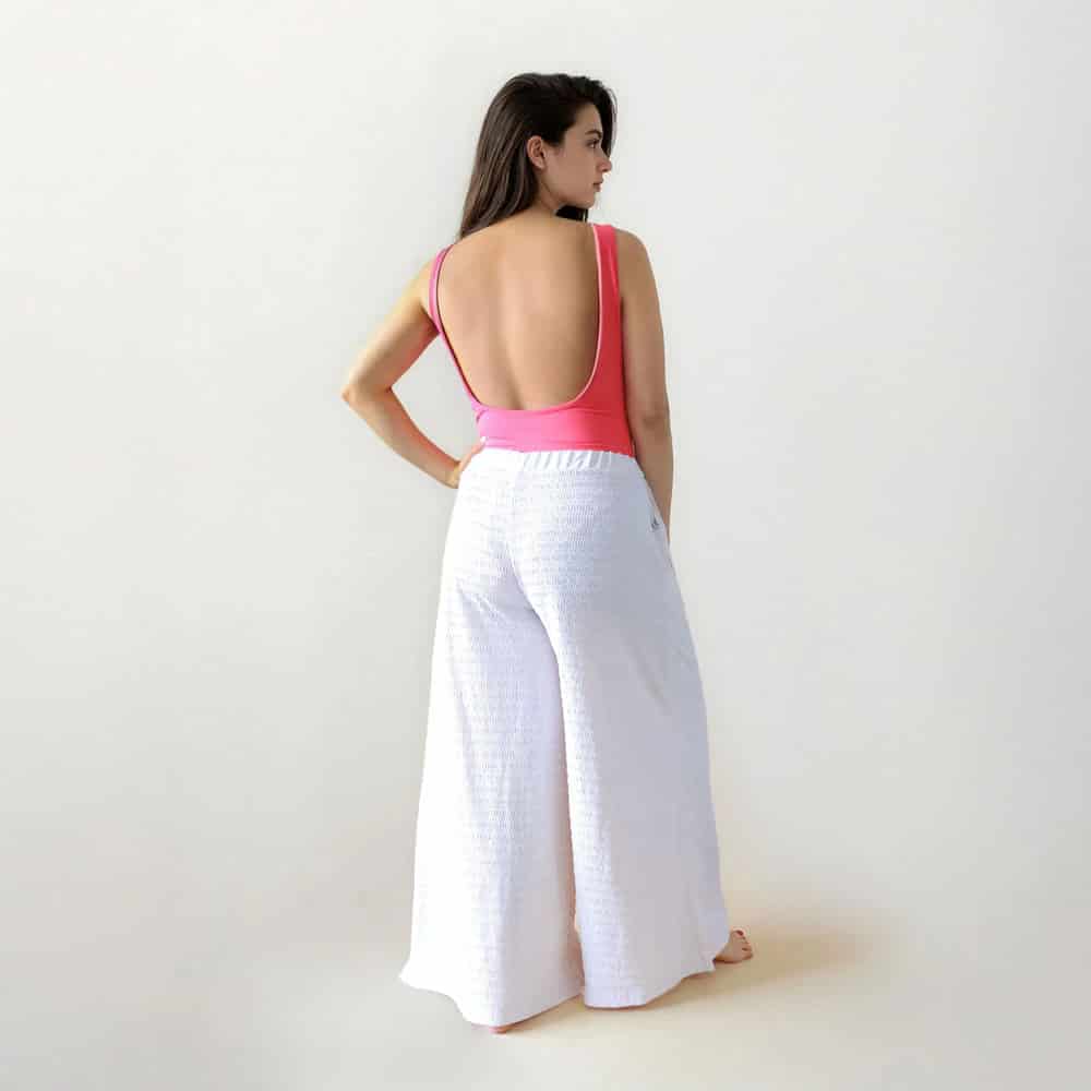 Pantalón Pareo con Textura Avena - miniatura 2
