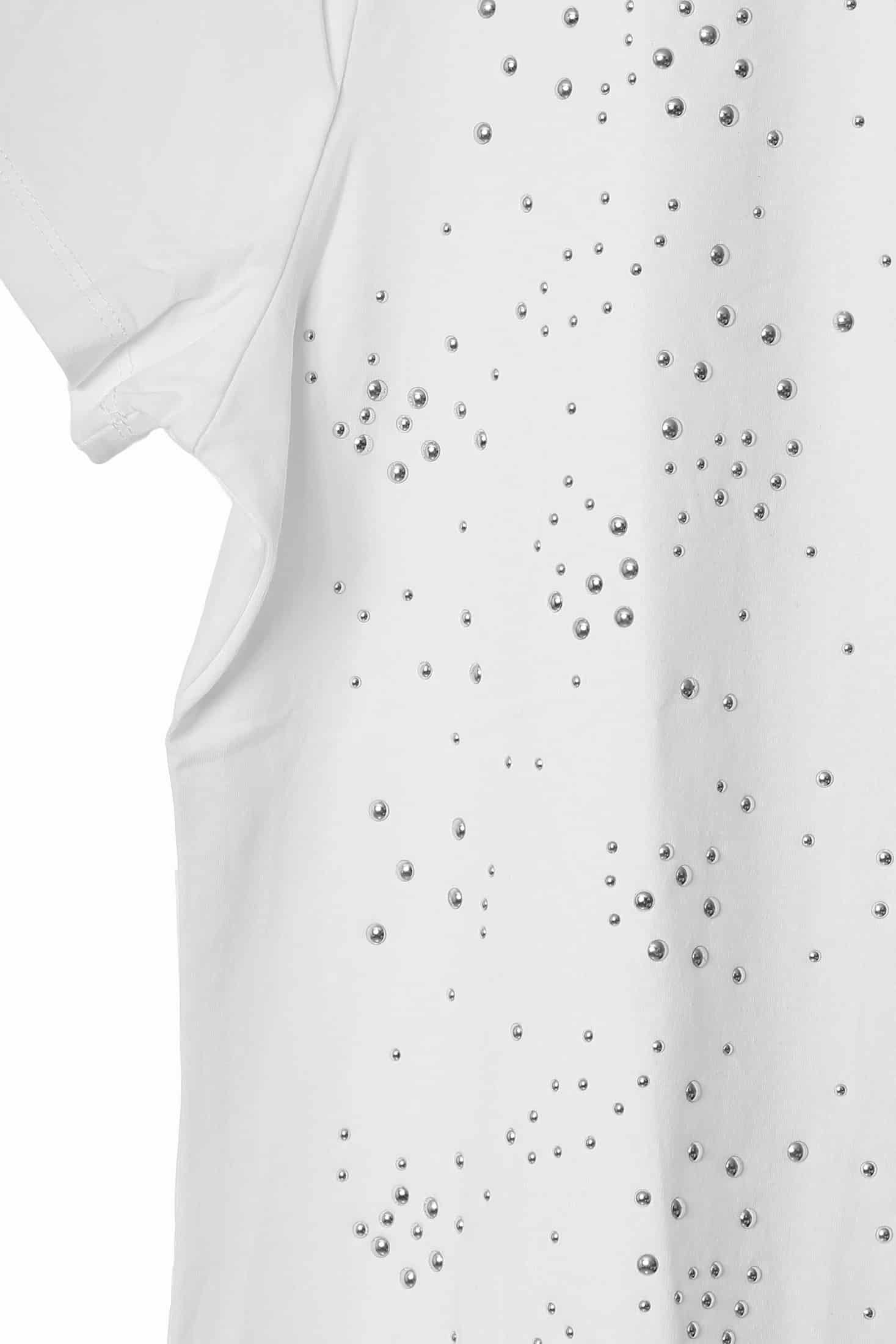 WHITE STUD T-SHIRT - miniatura 2