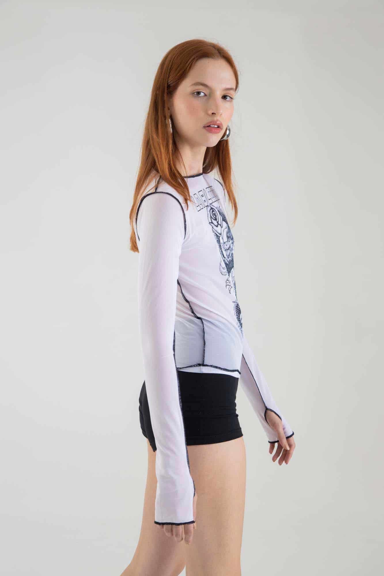 DRAGON WHITE MESH - miniatura 2