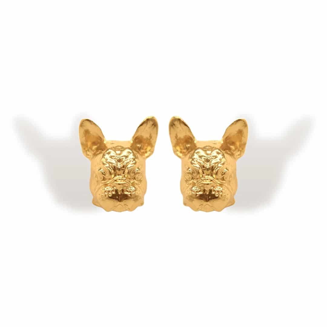 Aretes de Bulldog Francés - miniatura 1