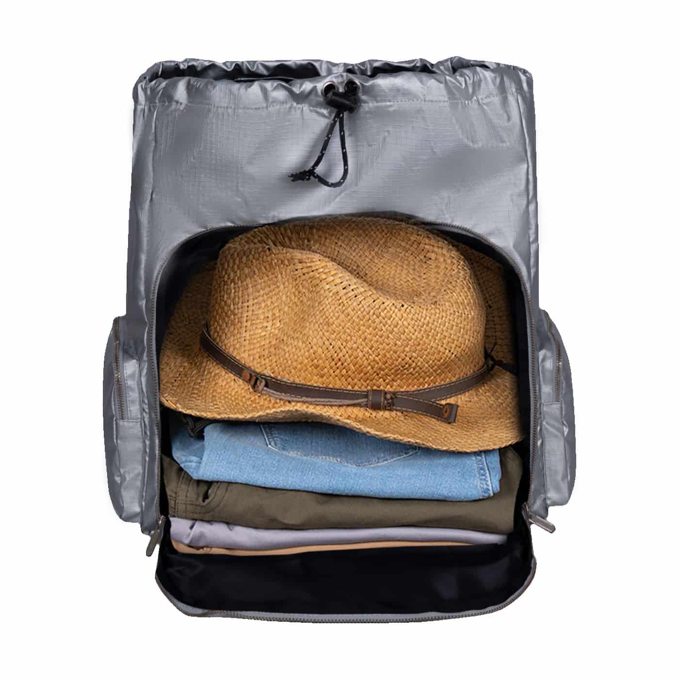 Morral Mochilero Pequeno  ULTRA Estampado Silver Citybags Multicolor - miniatura 5