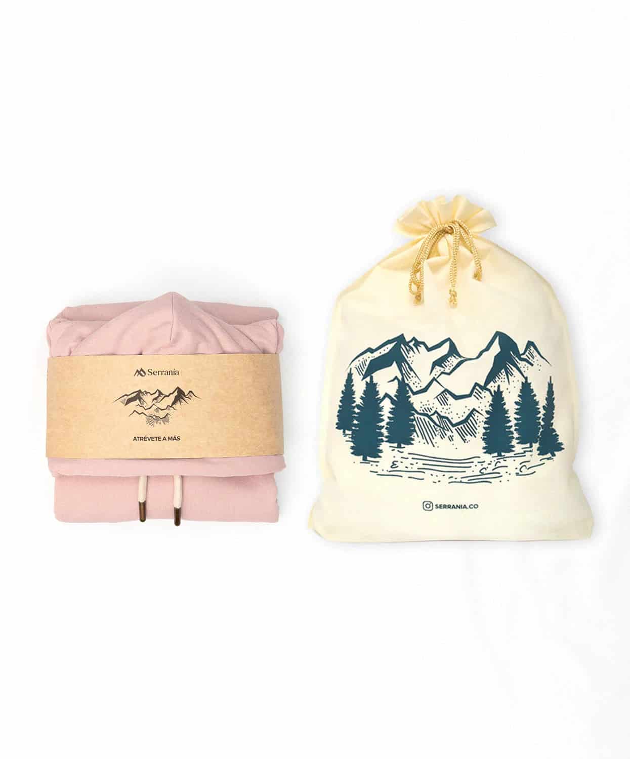 Buzo con Capota Peach Pastel - miniatura 8