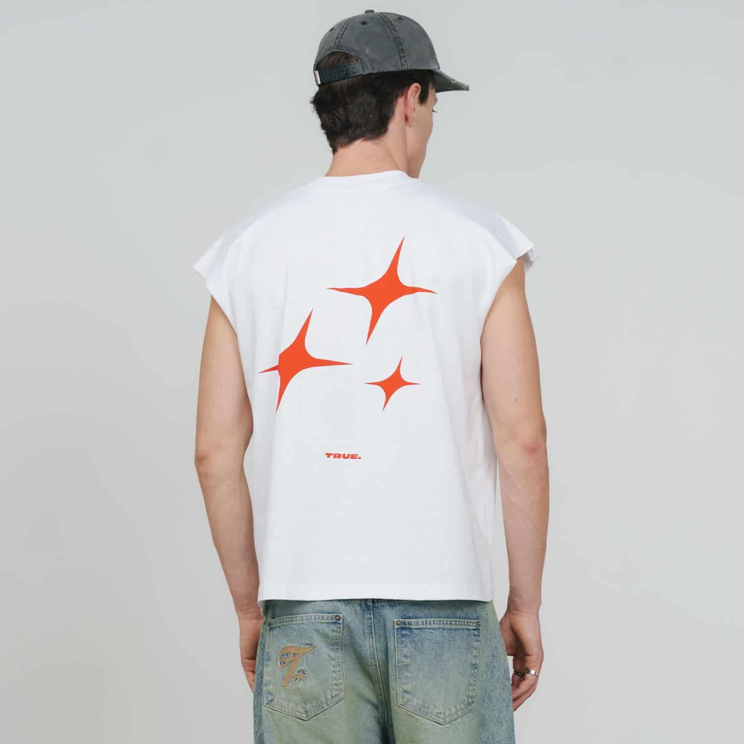 Intuition Sleeveless Tee - White - miniatura 2