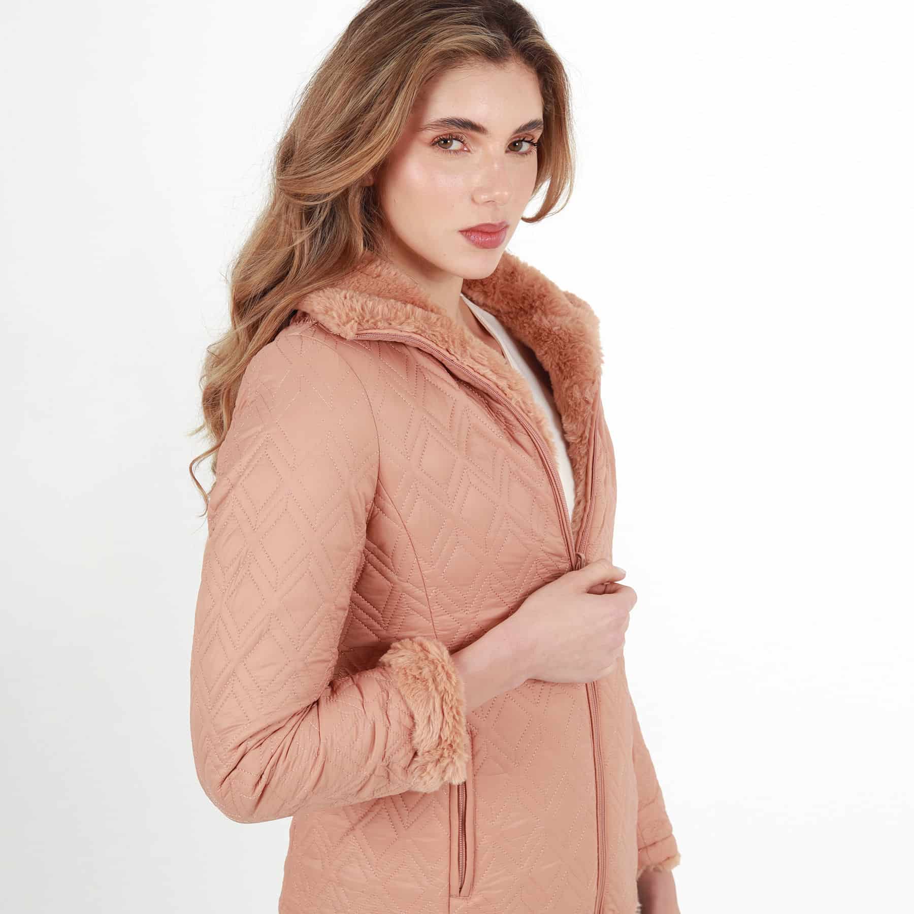 Chaqueta Doble faz Acolchada Suave - miniatura 5