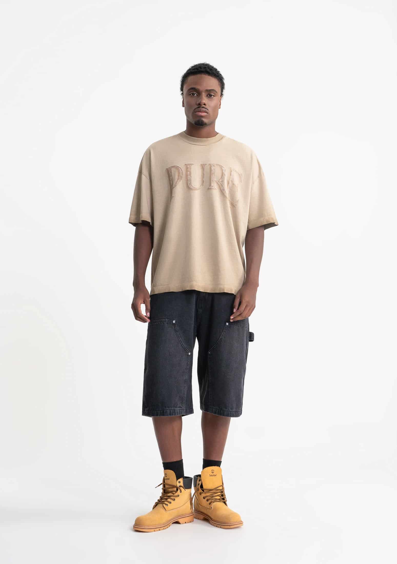 Rustic taupe t-shirt - miniatura 4