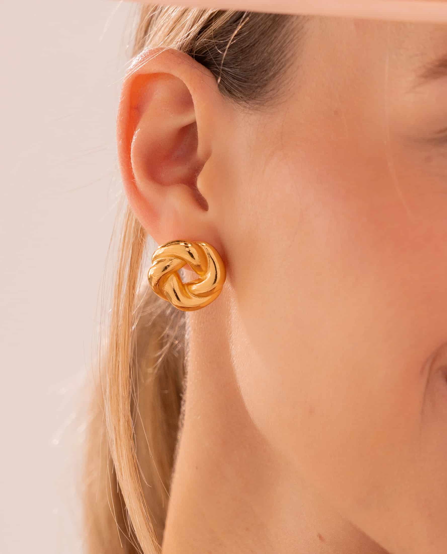 Aretes Enlazado Bold - miniatura 2