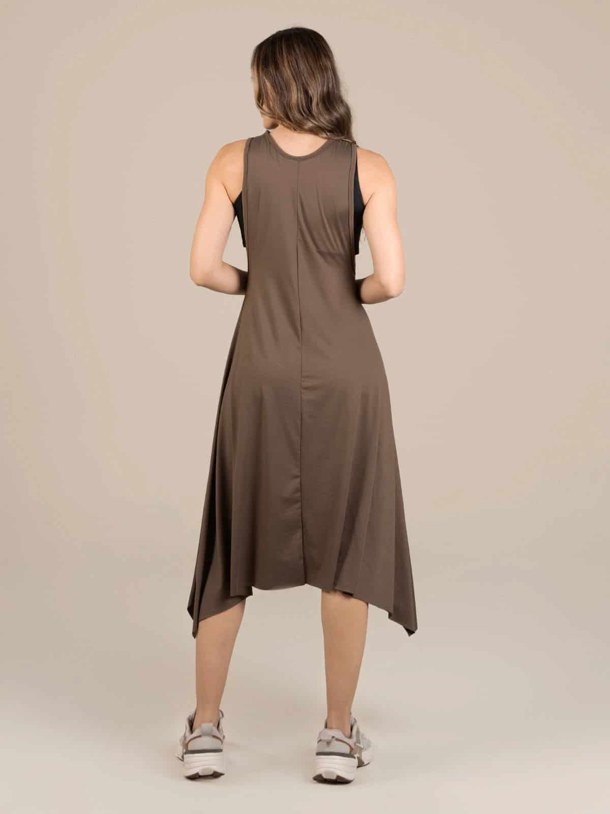 Vestido danila melon cafe - miniatura 3