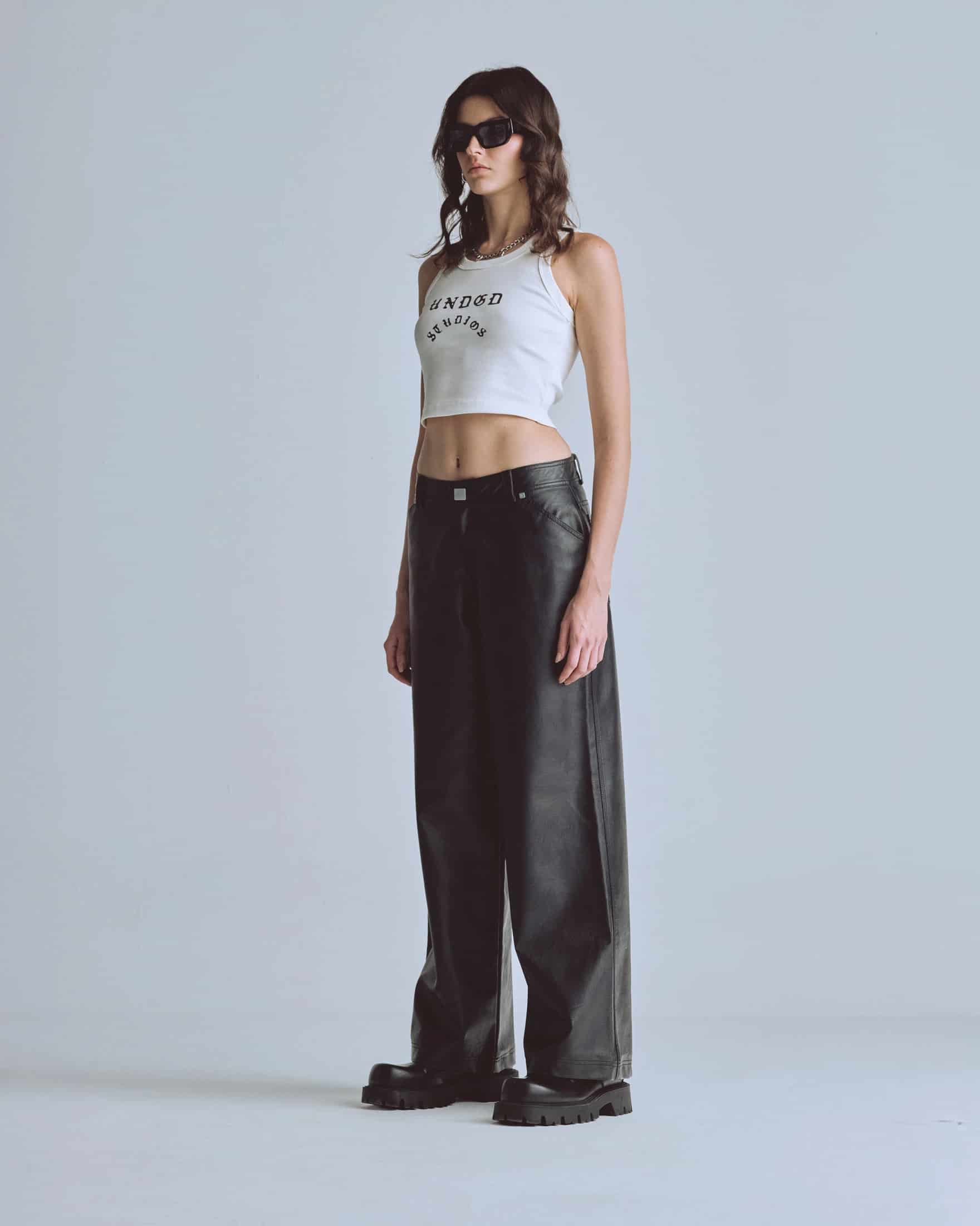 W Capsule UNDGD STUDIOS Tank Top White - miniatura 5