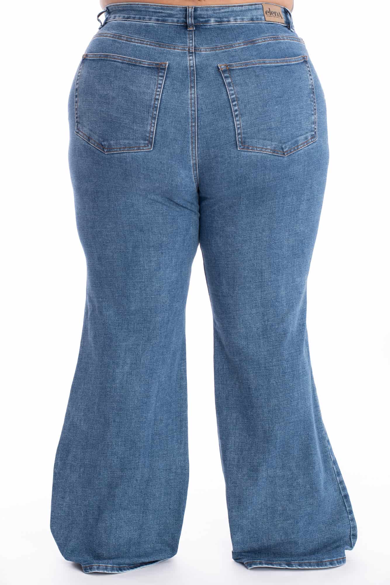 Jean Flare Azul Medio 387 - miniatura 5