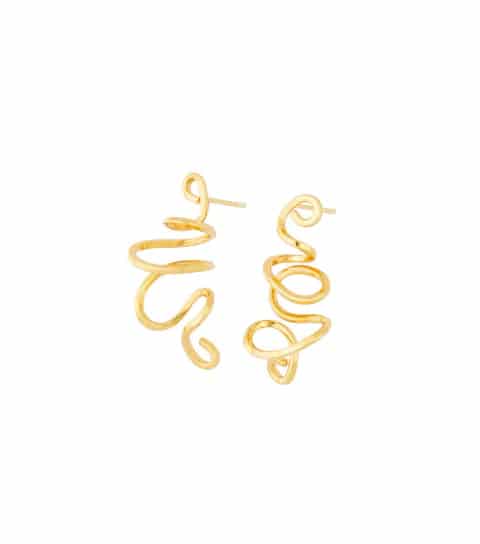 Collar Curva Plata - miniatura 1