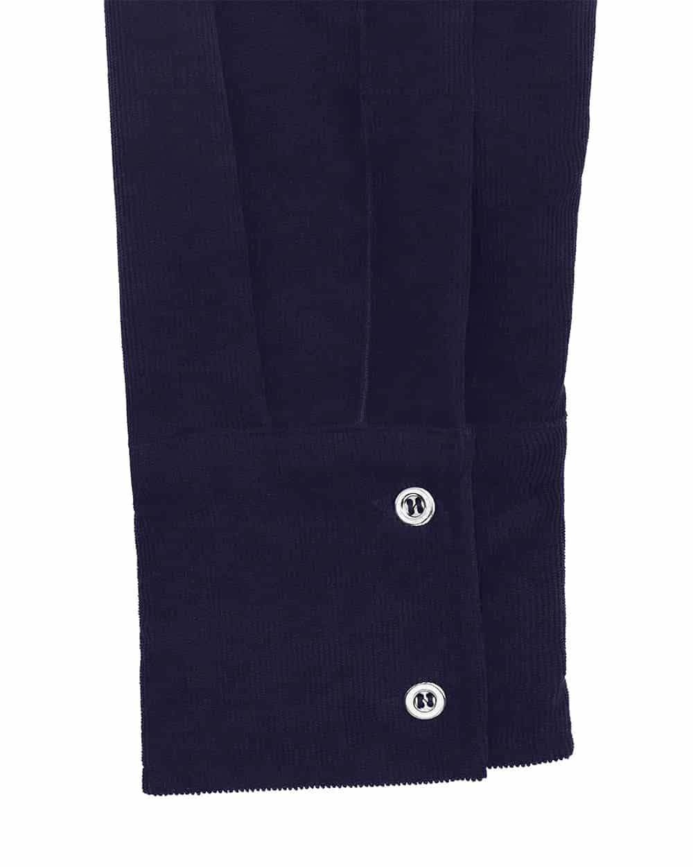 Camisa Clasica Pana Azul - miniatura 9