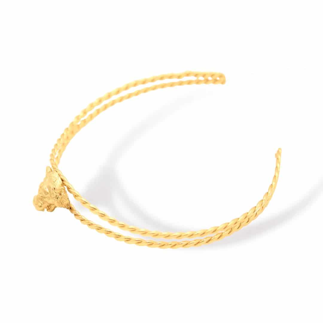 Choker con cabeza de tigre - miniatura 2
