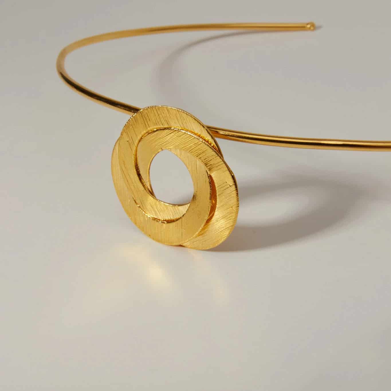 Golden Orbit Choker - miniatura 3