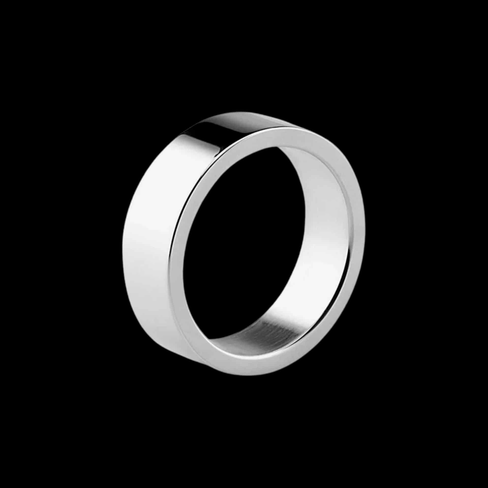 BAND RING 7MM | ANILLO EN PLATA LEY 925 - miniatura 3