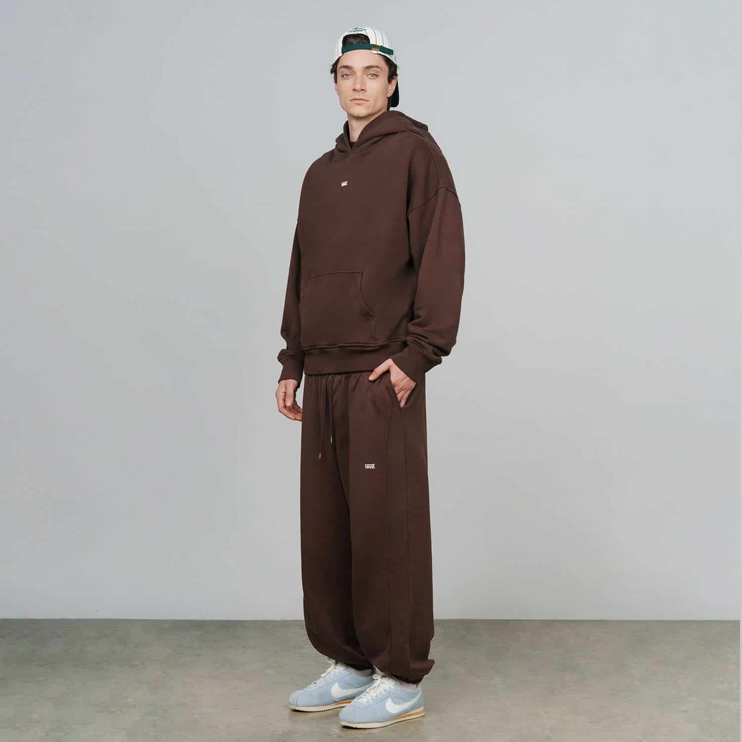 True Classic Hoodie - Brown - miniatura 7