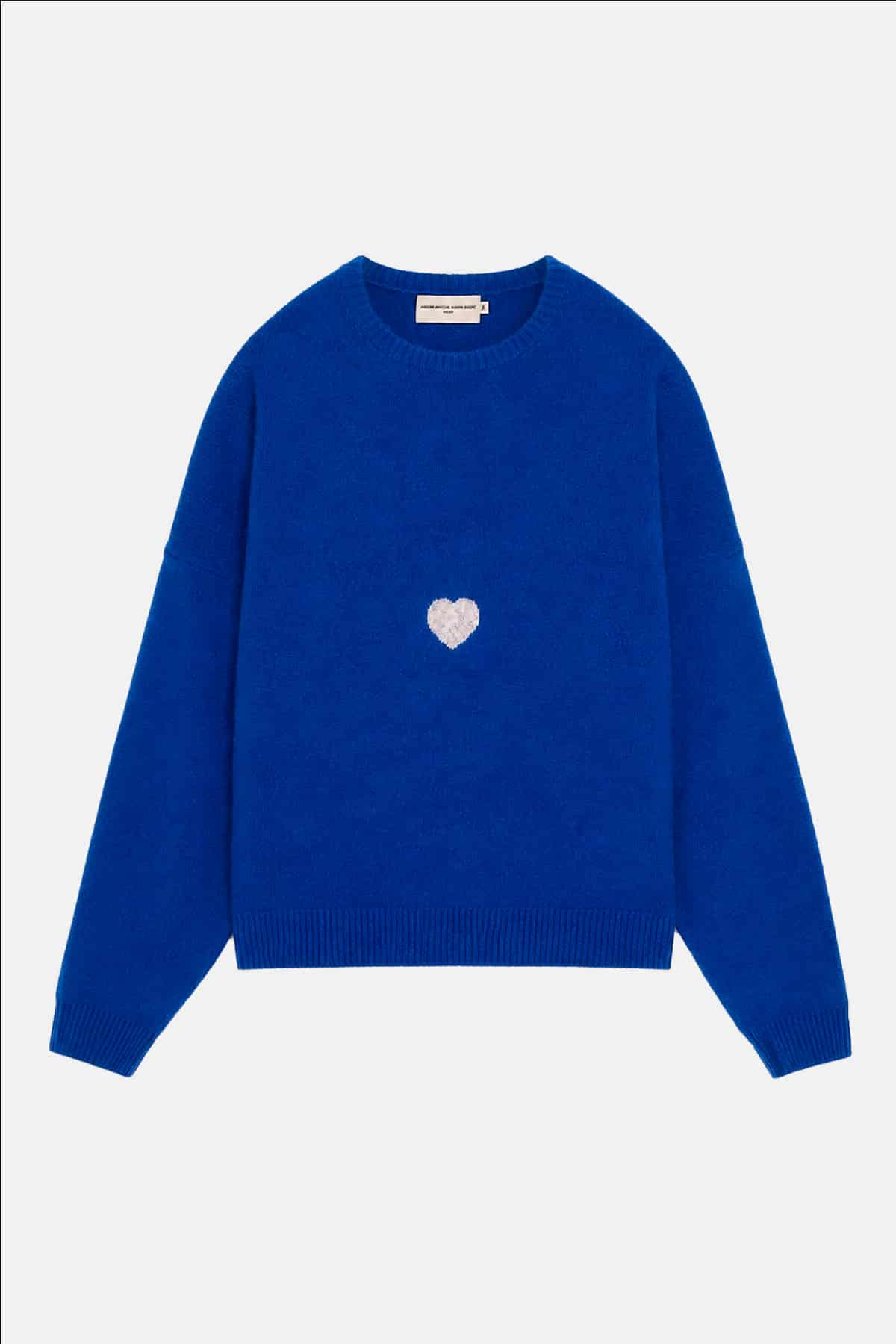 Heart Sweater Cobalt - miniatura 1