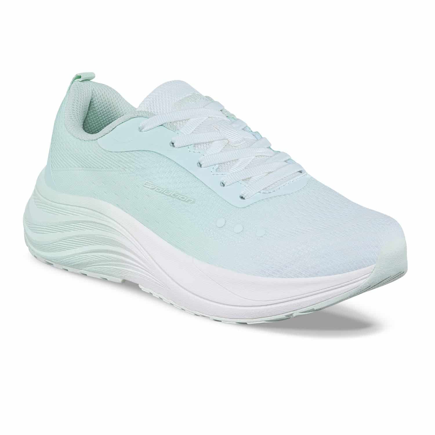 Tenis Running Wibo Blanco-Verde Croydon Para Mujer - miniatura 1