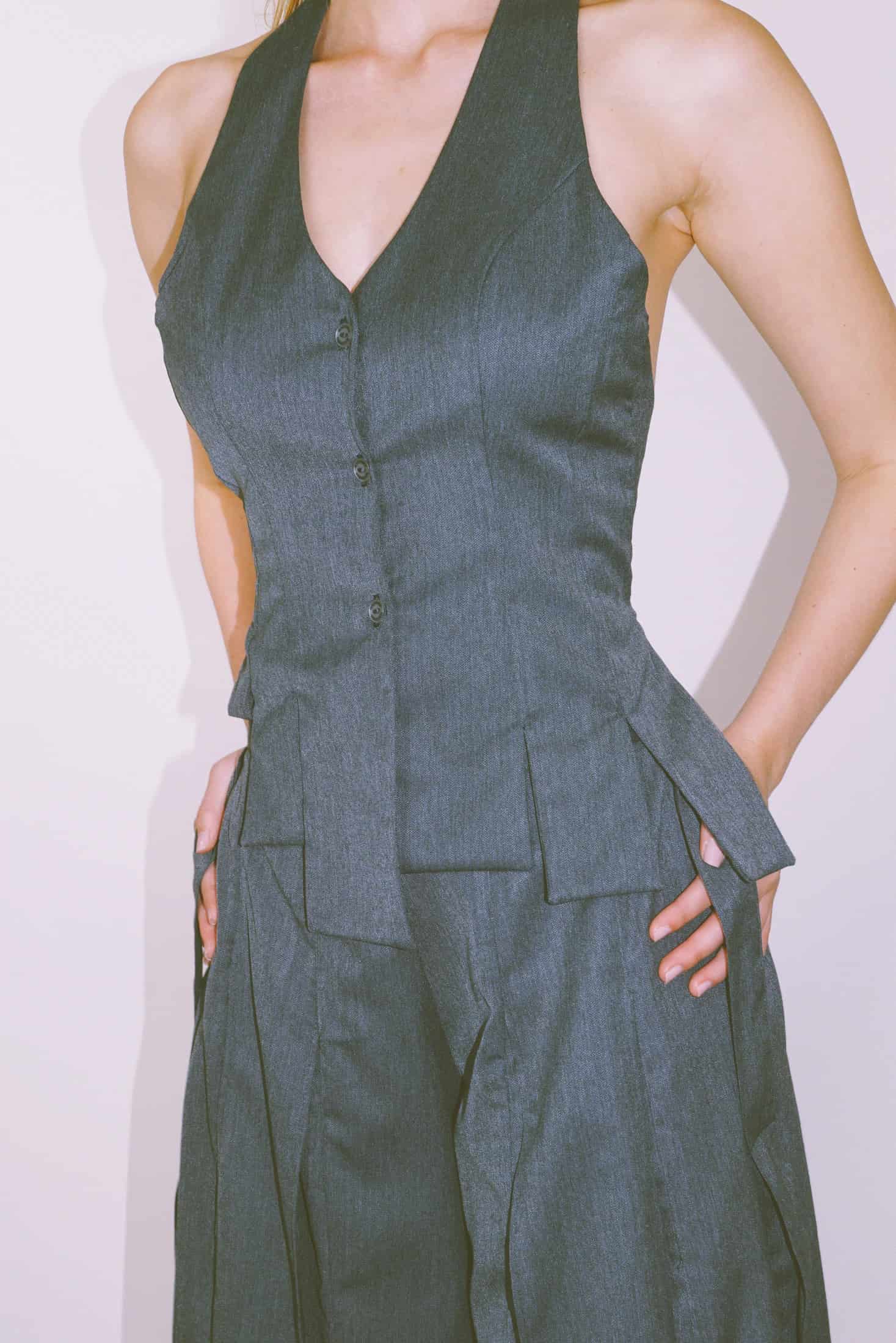 Gray Motion Vest - miniatura 3
