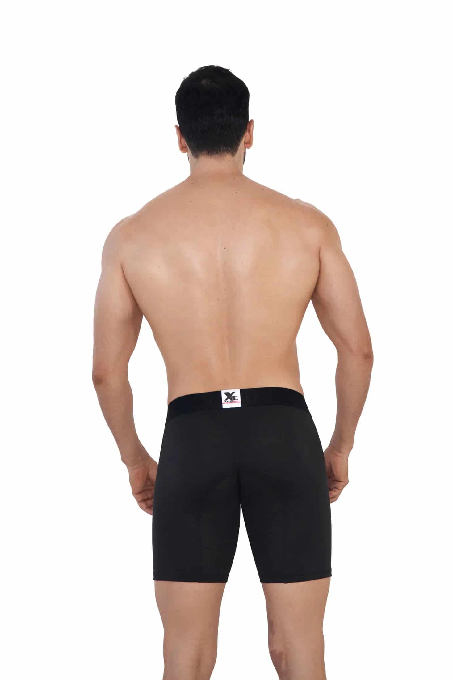 BOXER MICROFIBRA JACQUARD ESPIGA  NEGRO - miniatura 3