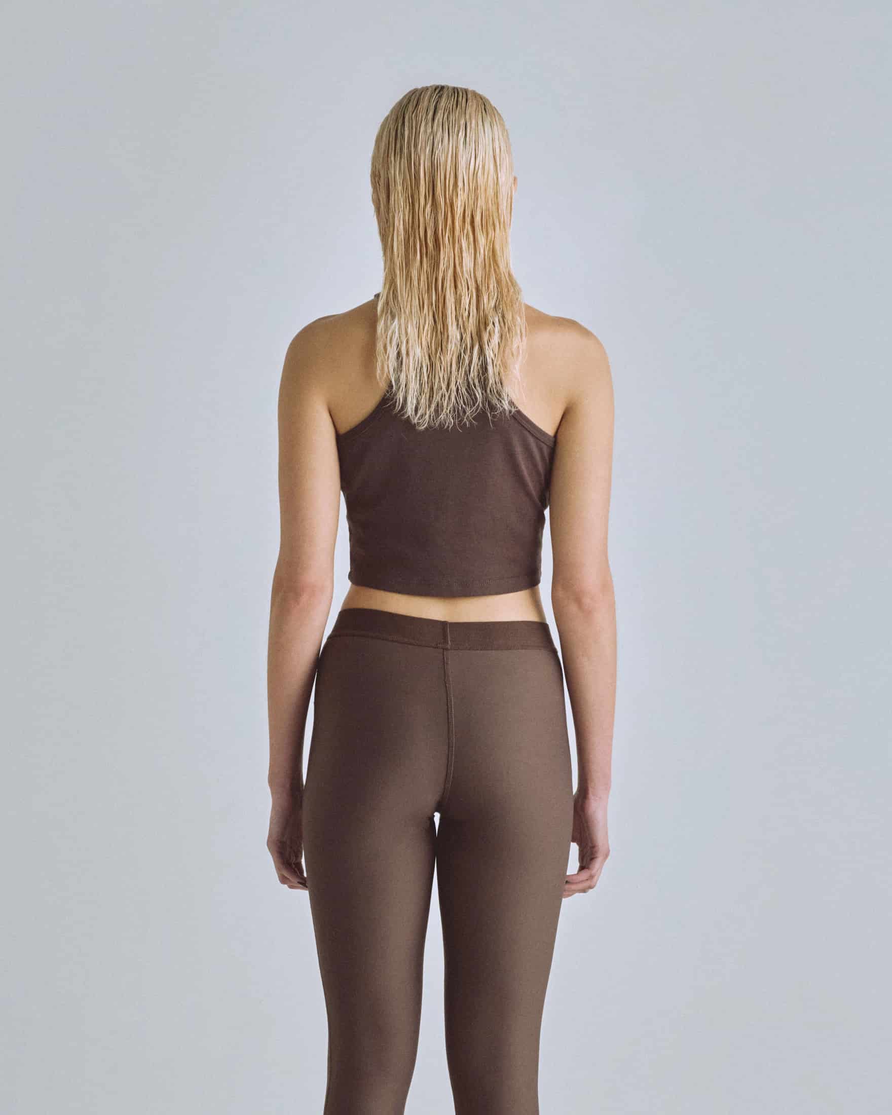 W Basics Undergold Studio Tank Top Brown - miniatura 6