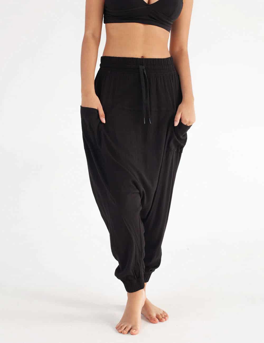 Pantalón Aladino negro mujer - miniatura 9