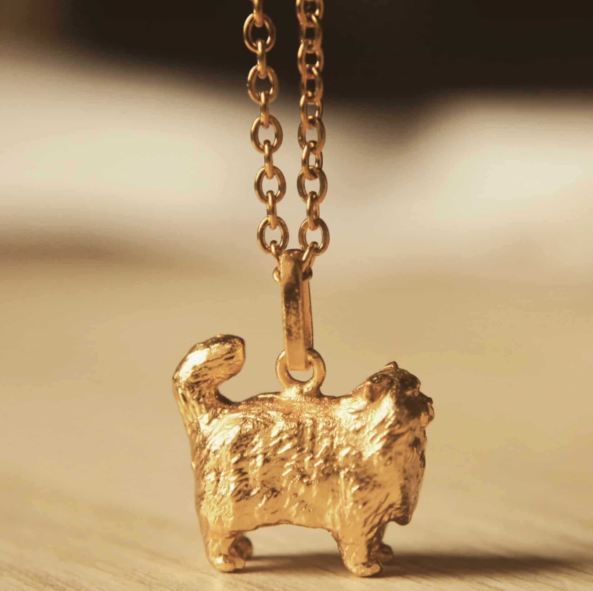 Cadena de gato peludo cuerpo completo - miniatura 2