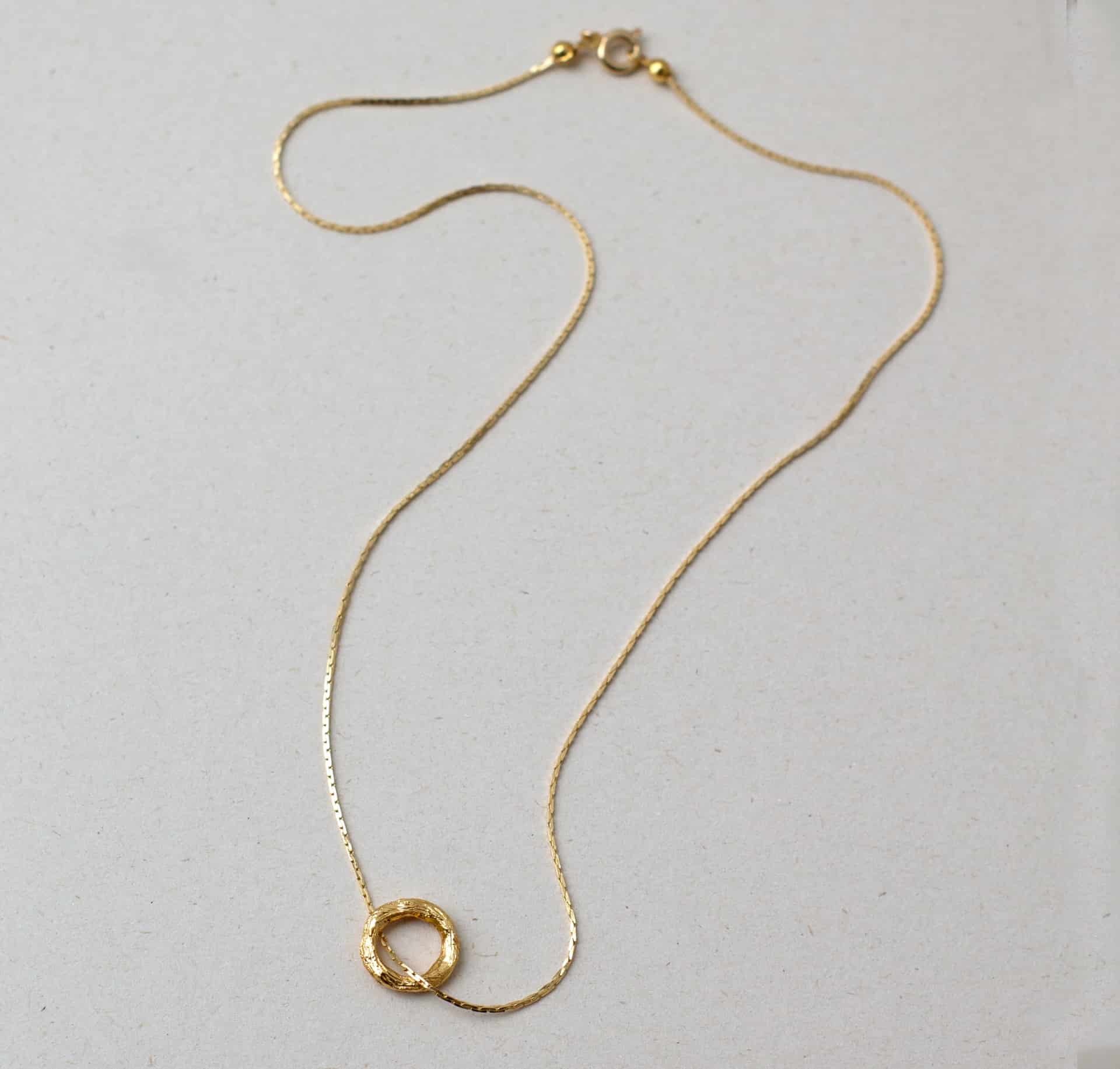 Collar circulo infinito - miniatura 3