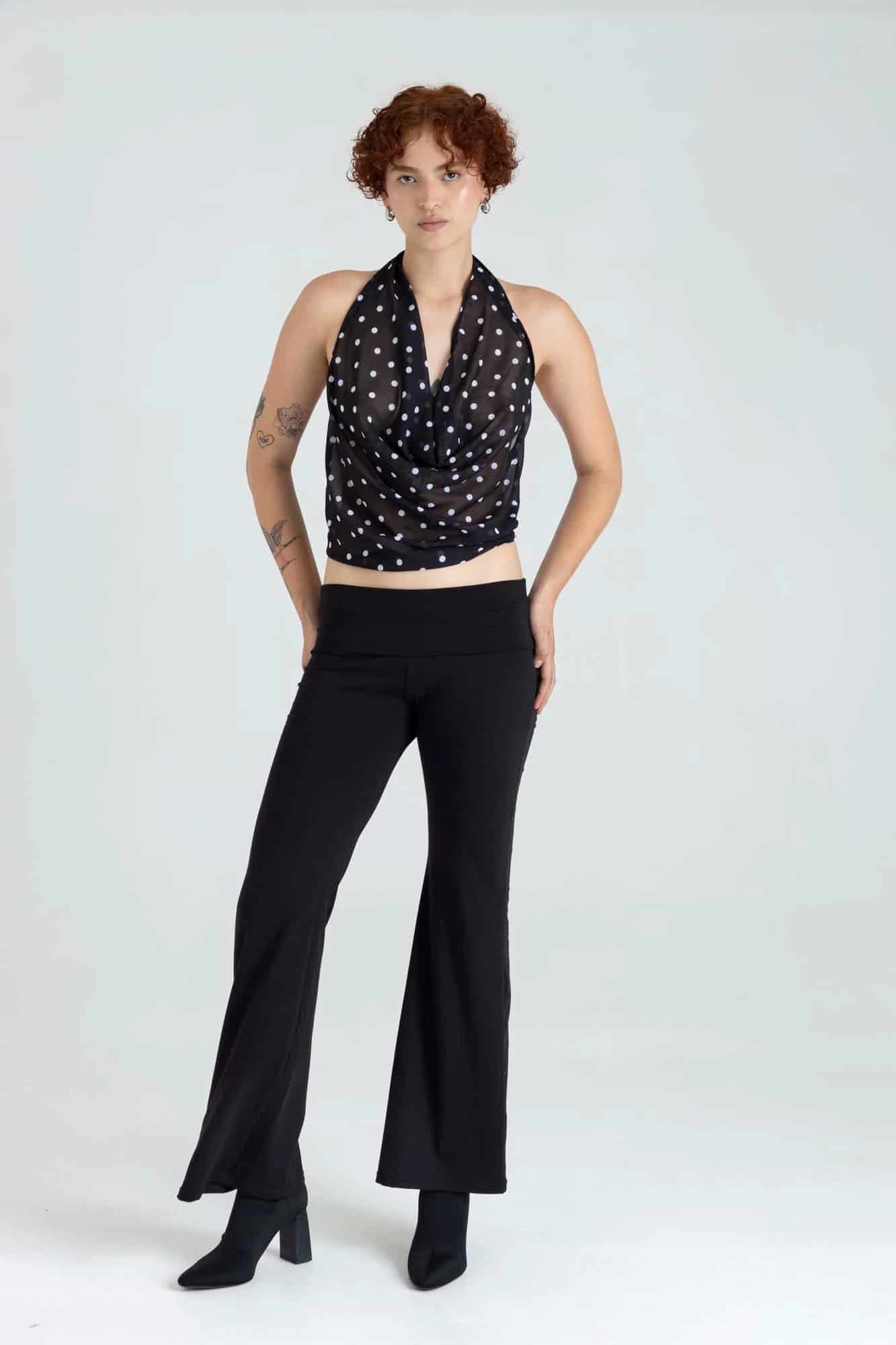 GABY DRAPED TOP - miniatura 18