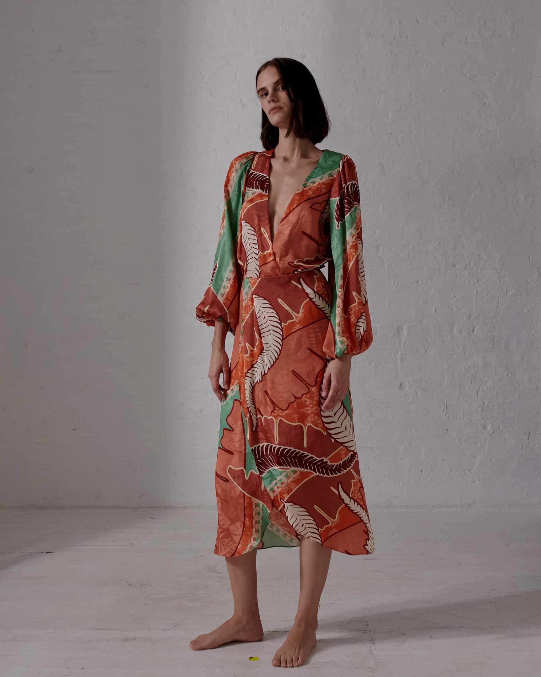 Sambale Jacquard Bodysuit / Coral - miniatura 2