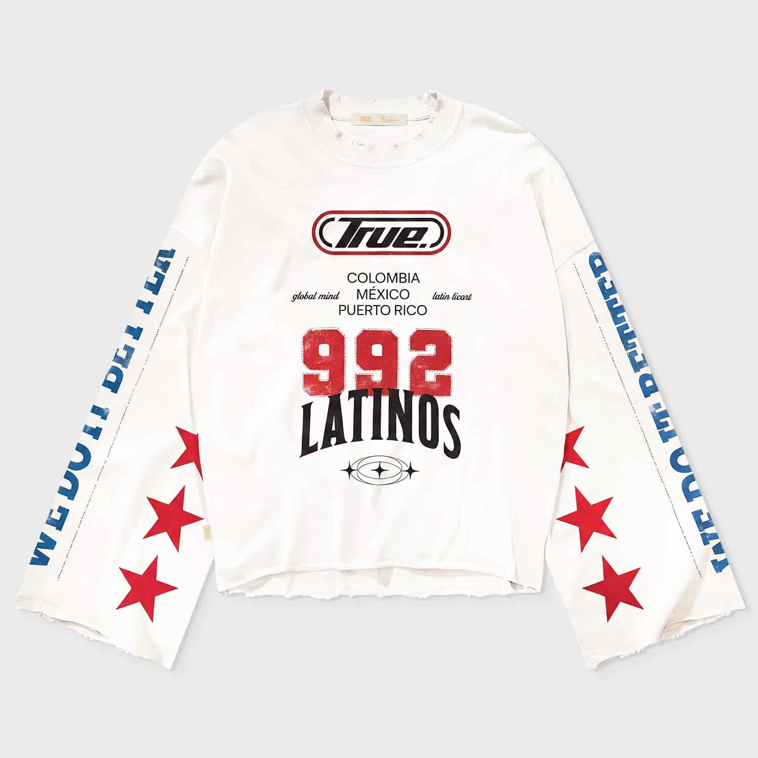 Latinos Wide Sleeve LS - Cream - miniatura 1