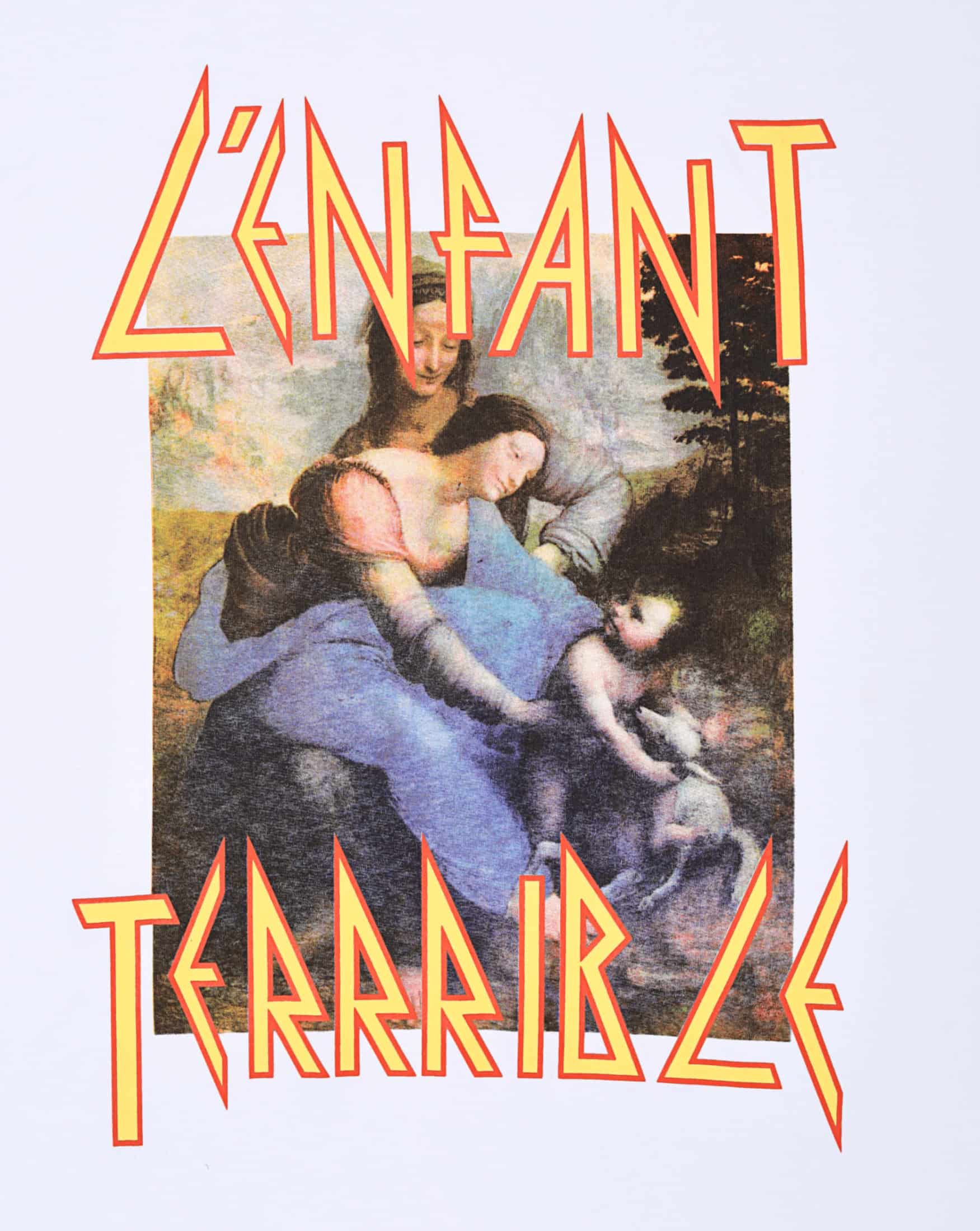 L'ENFANT TERRIBLE WHITE T-SHIRT - miniatura 3