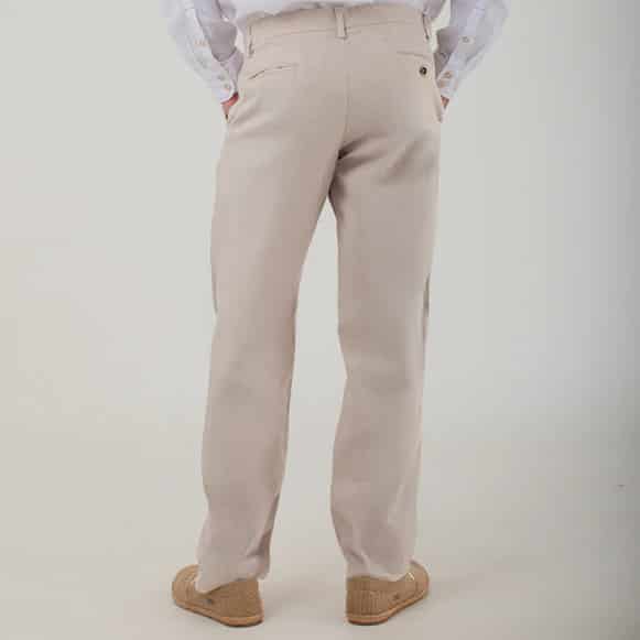 PANTALON 100% LINO HOMBRE - miniatura 3