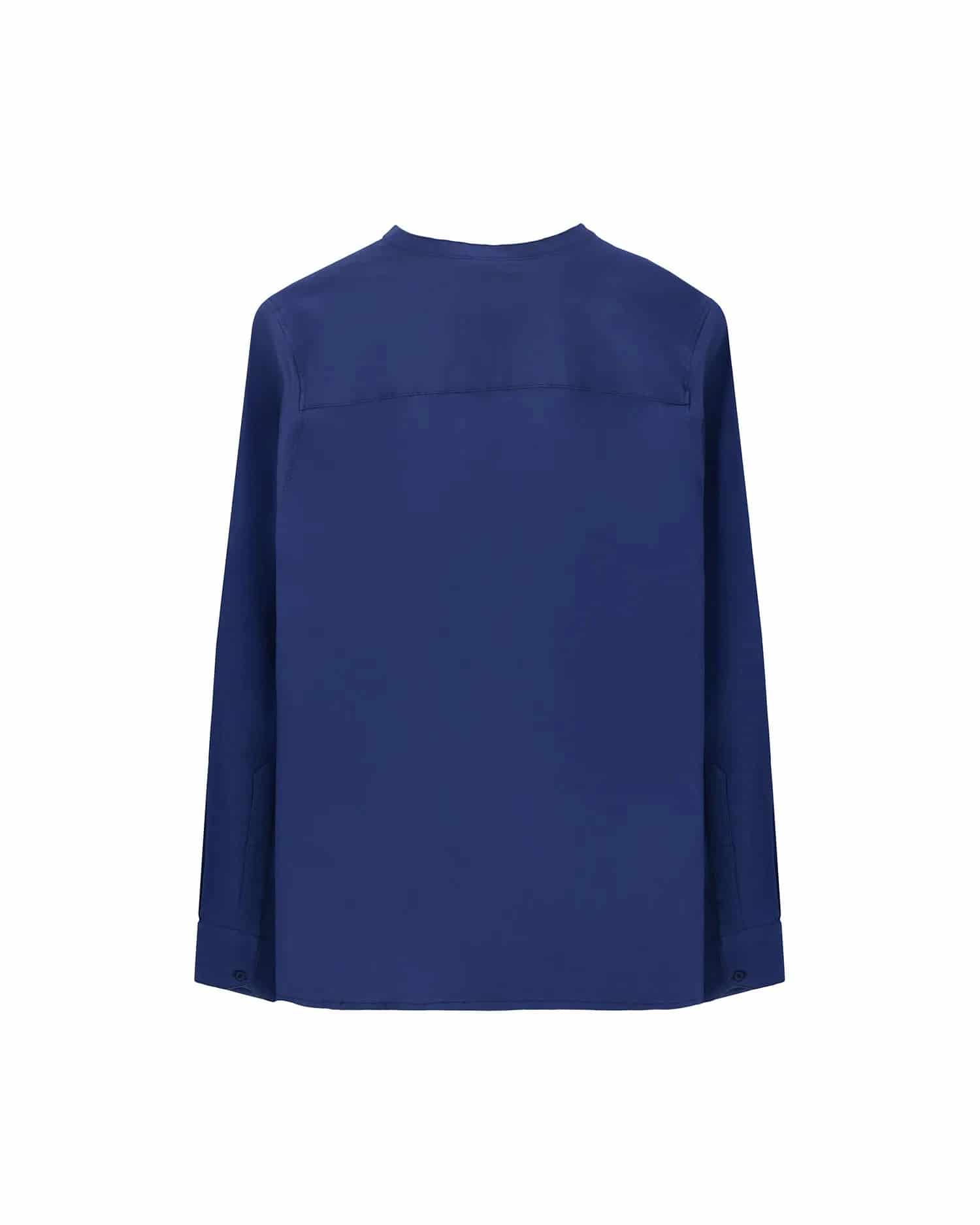 Camisa Oxford Azul Marino - miniatura 4