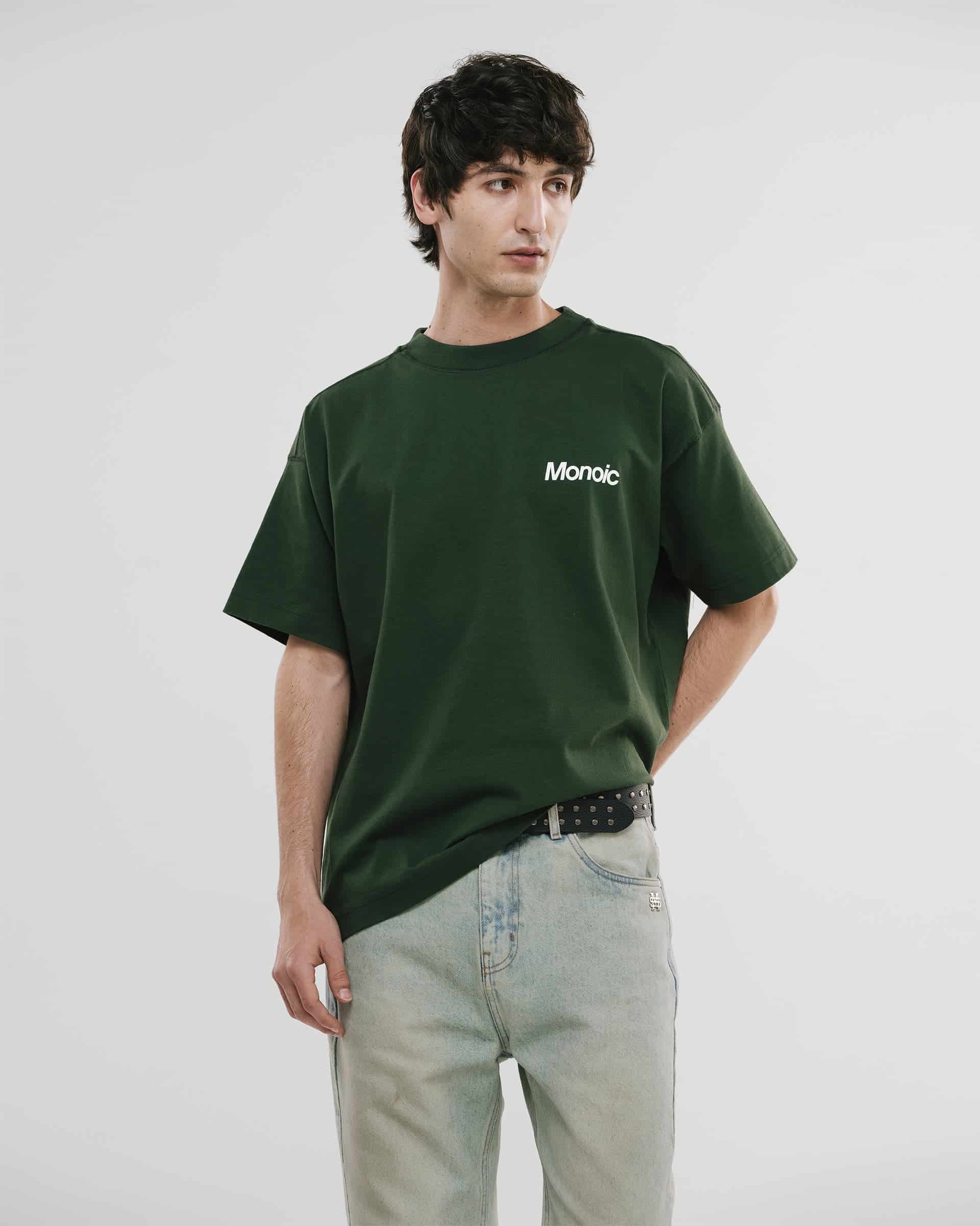 Camiseta Logo Oversized V4 - Forest Green - miniatura 3
