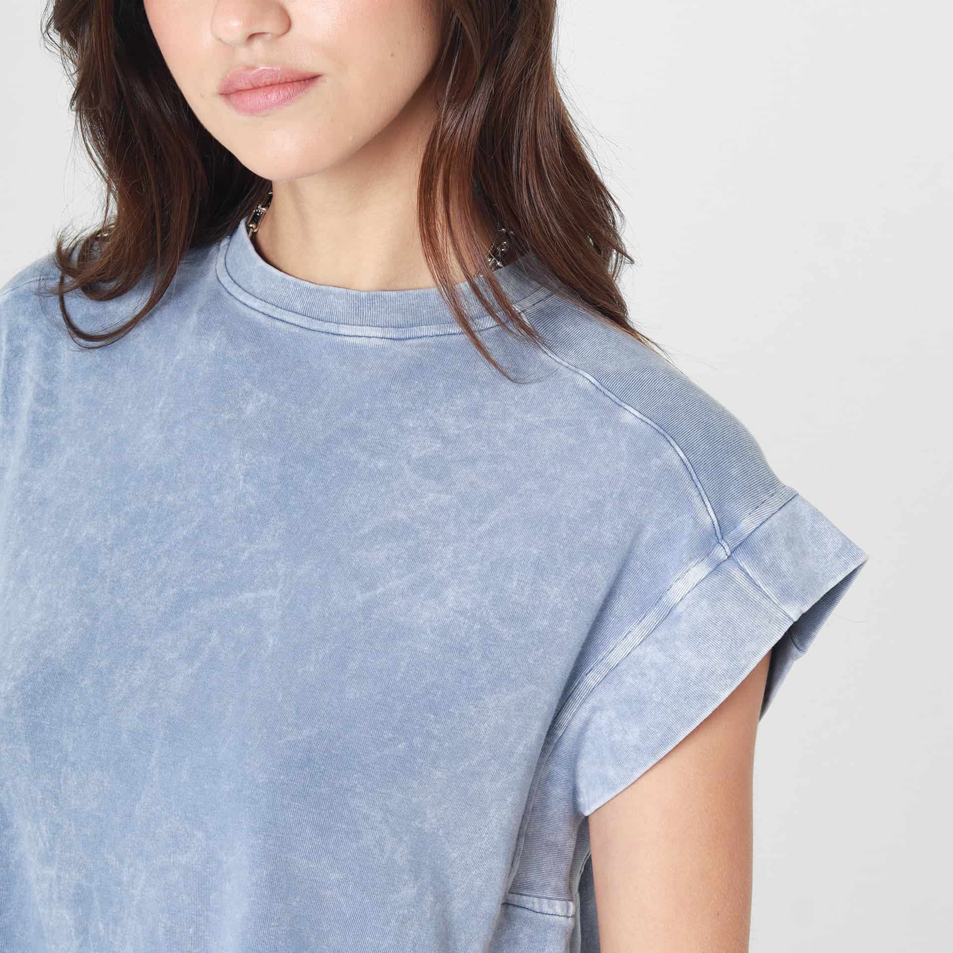 Camiseta Cuello Redondo Manga Sisa - miniatura 3