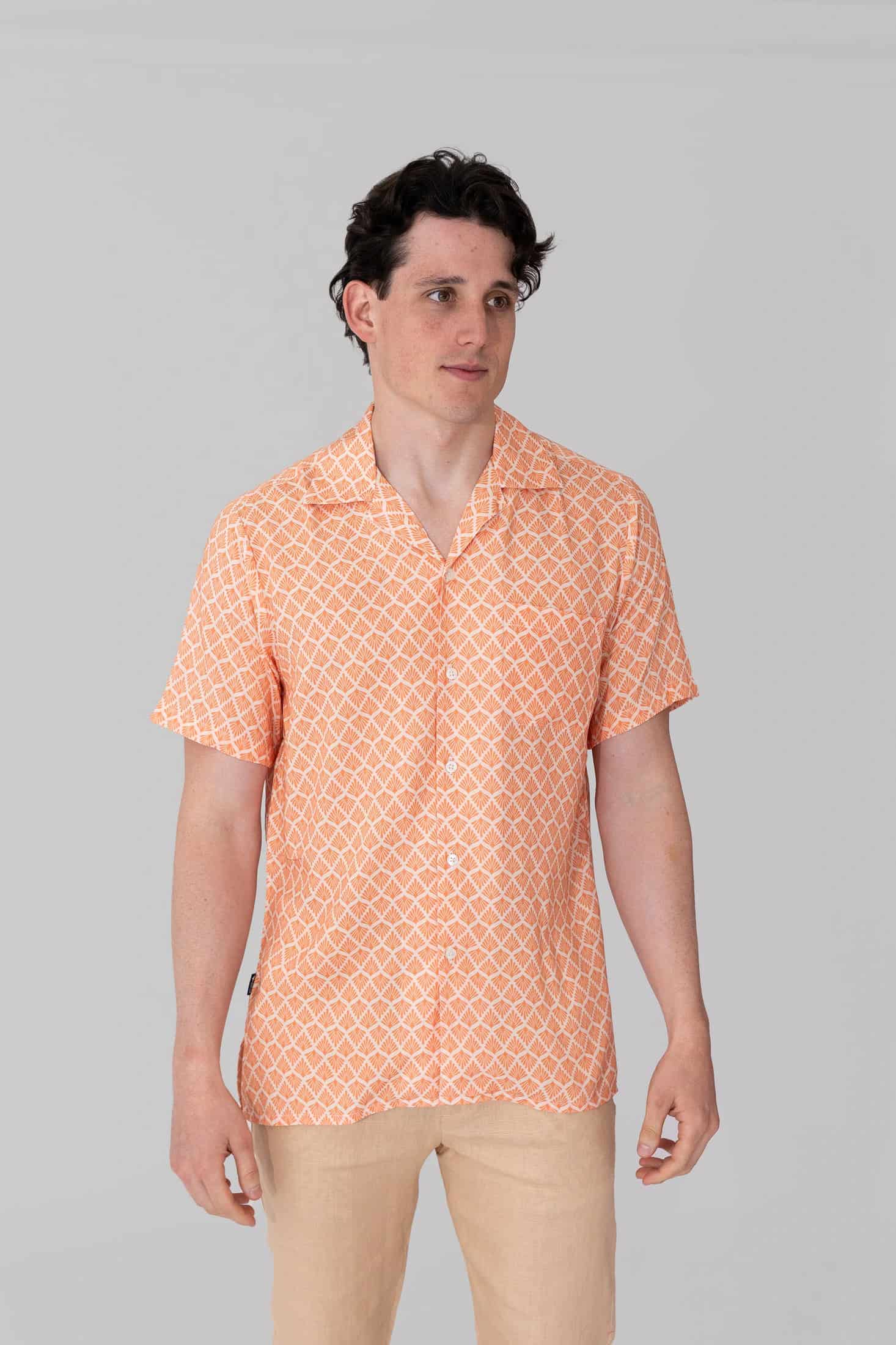 Camisas Ecovero Cubanas Estampada - miniatura 1