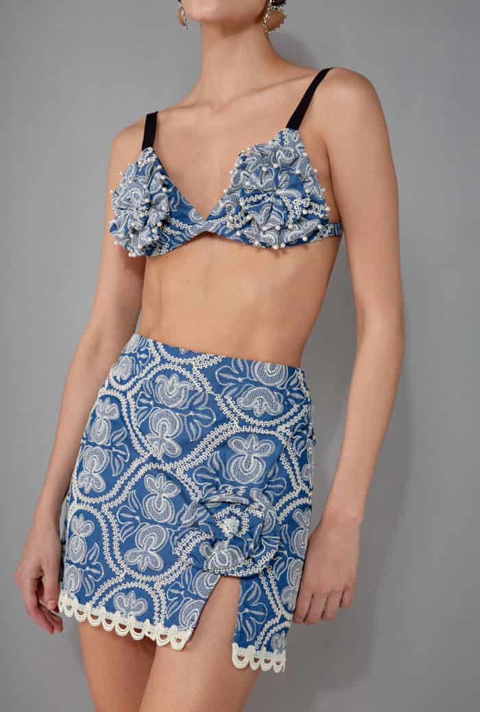 ROSE TOP DENIM - miniatura 3